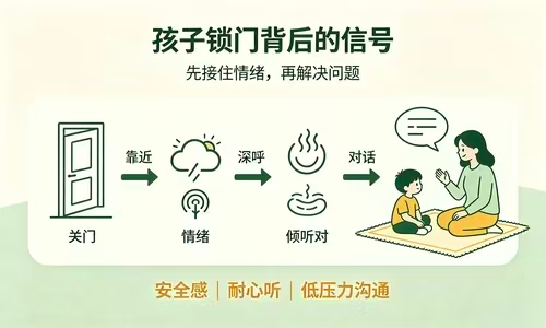 孩子回家就锁门？读懂沉默，比追问更有用