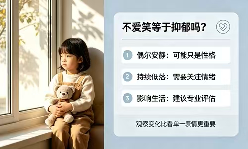 闷闷不乐与儿童抑郁:一字之差,千里之别